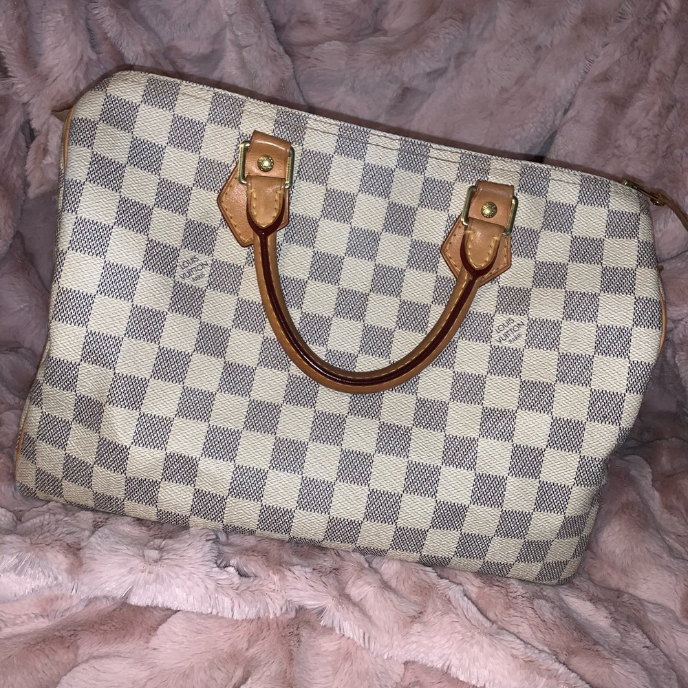 Louis Vuitton Damier Azur Speedy 30 - Picture 1 of 12